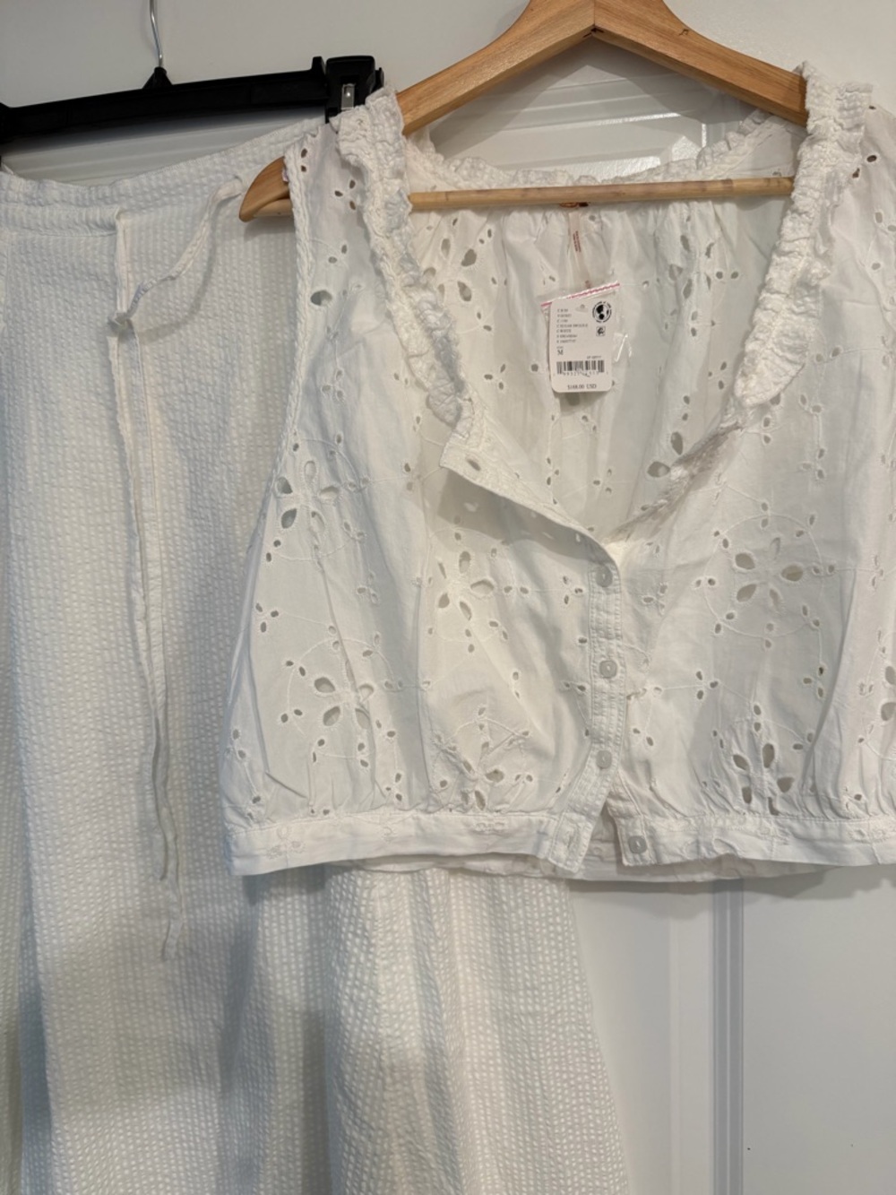 Free People Madelyn Cotton Maxi Set 🔥 Size M - Picture 4 of 4